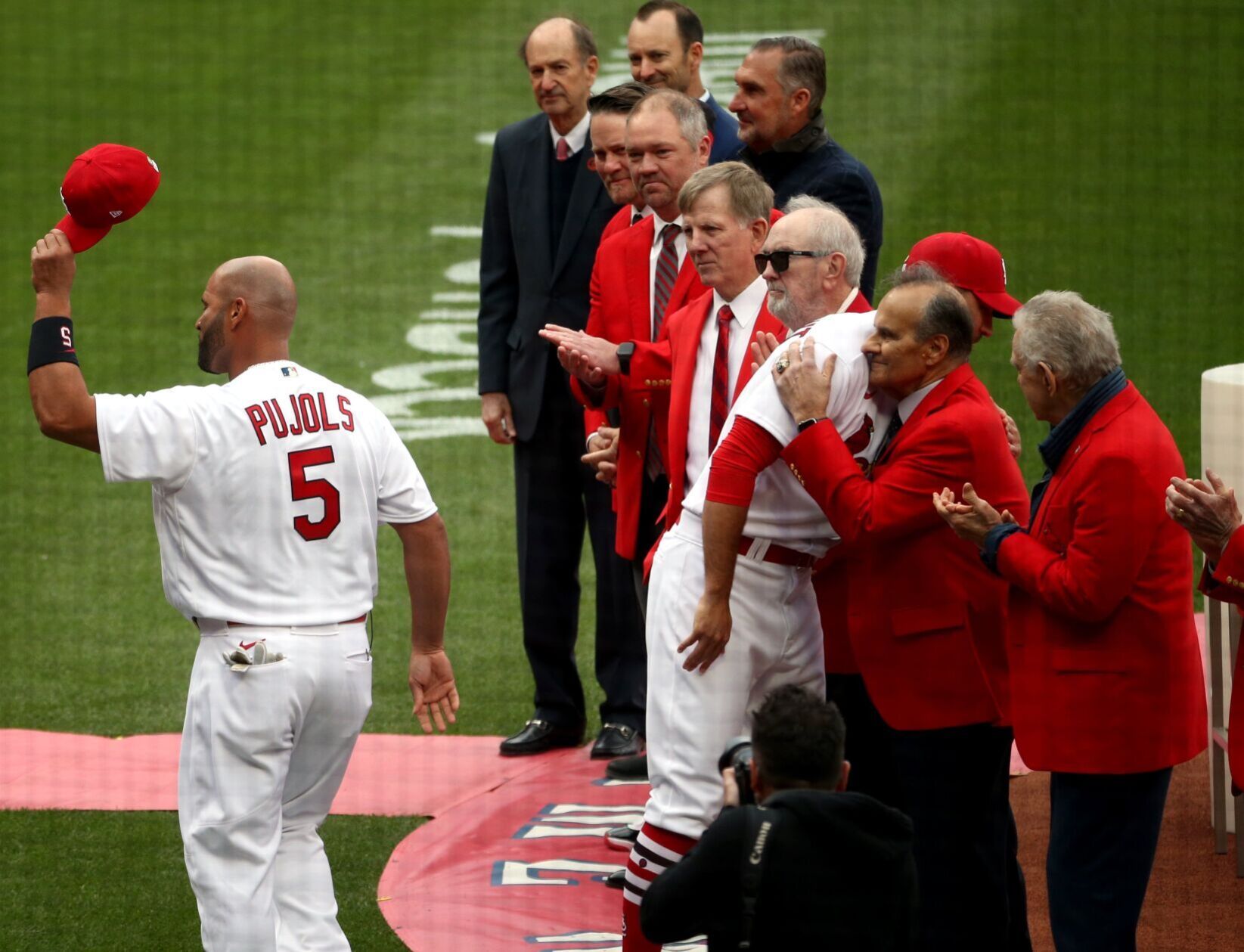 St. Louis Cardinals pregame ceremonies